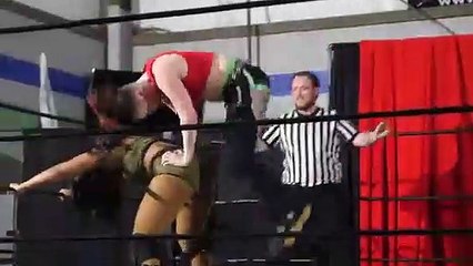 Jamie Senegal's rebound German suplex