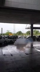 Taxi driver goes amok at Kota Kinabalu International Airport