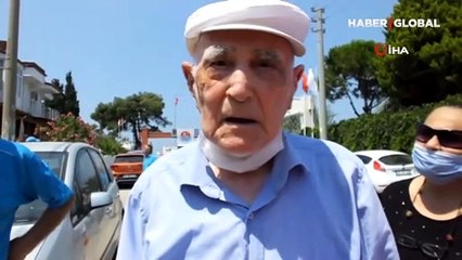 94 yaşındaki amca isyan etti! 'Denize geçiş hakkım engellenemez'