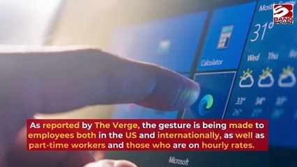 Microsoft is giving staff $1,500 'pandemic bonus'