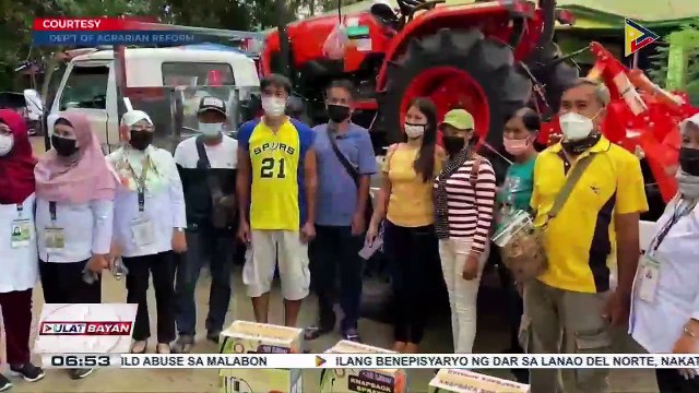 P2-M halaga ng farm machineries, natanggap ng mga magsasaka sa Lanao del Norte