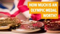 How much is an Olympic Gold medal worth?