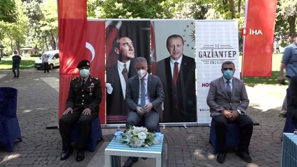 Gaziantep protokolü bayramlaştı