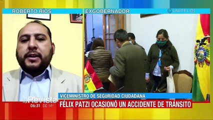 Viceministro de Seguridad Ciudadana habla sobre la detención de Felix Patzi
