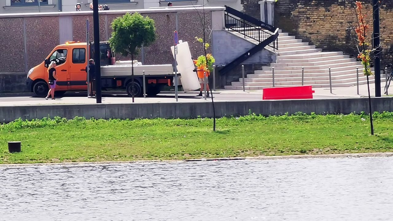 Hochwasserwelle der Donau kommt nach Ungarn