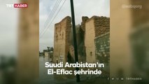 Suudi Arabistan'da 3 bin parça tarihi eser sular altında kaldı