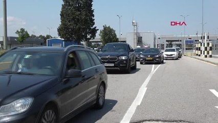 Kapıkule'den, 713 bin gurbetçi ülkeye giriş yaptı