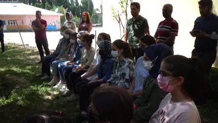 90 yaşındaki Kore gazisi Kaya, öğrencilerle buluştu