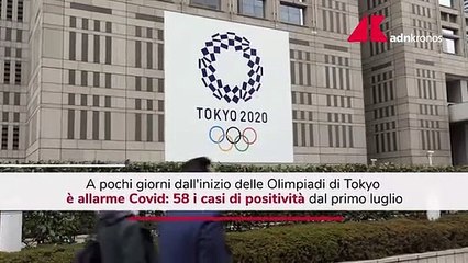 Tokyo 2020, è allarme covid