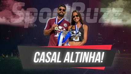 'CASAL ALTINHA' MOSTRA FUNDAMENTOS DO FUTEVÔLEI E FALA SOBRE CENÁRIO DO ESPORTE BRASIL