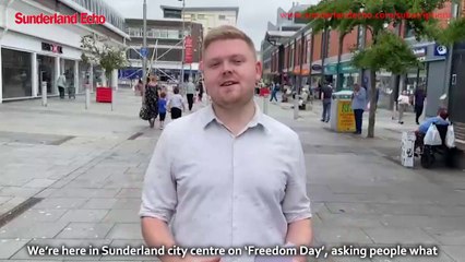 Views from Sunderland city centre on 'Freedom Day'