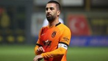 Arda Turan'ın antrenmanda attığı şık frikik golü Galatasaray taraftarını mest etti