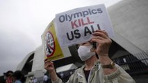 Watch: Anti-Olympics protests intensify across Tokyo amid Covid-19 scare