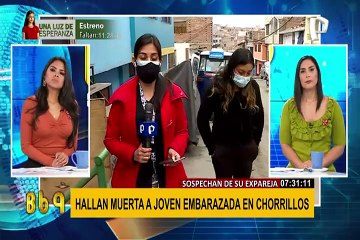 Feminicidio en Chorrillos: pareja de joven embarazada confesó el asesinato