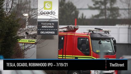 Tesla, Ocado, Robinhood IPO – On TheStreet Monday