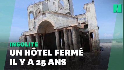 Au Salvador, cette maison abandonnée sur la plage semble tout droit sortie d'un film d'horreur