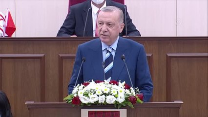 Son dakika haberi... Cumhurbaşkanı Erdoğan: "Rumlar, Kıbrıs Türklerini hiçbir zaman eşit ortakları olarak görmemiştir"