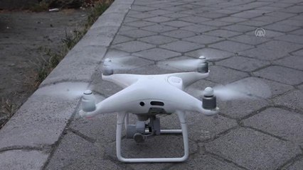 Manisa'da Kurban Bayramı öncesi drone ile trafik denetimi