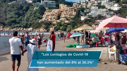 Guerrero pasa a semáforo amarillo ante alza de Covid-19