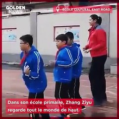 طفلة طولها 2.26 مترًا: أسطورة كلة السلة الصينية المستقبلية بالفيديو