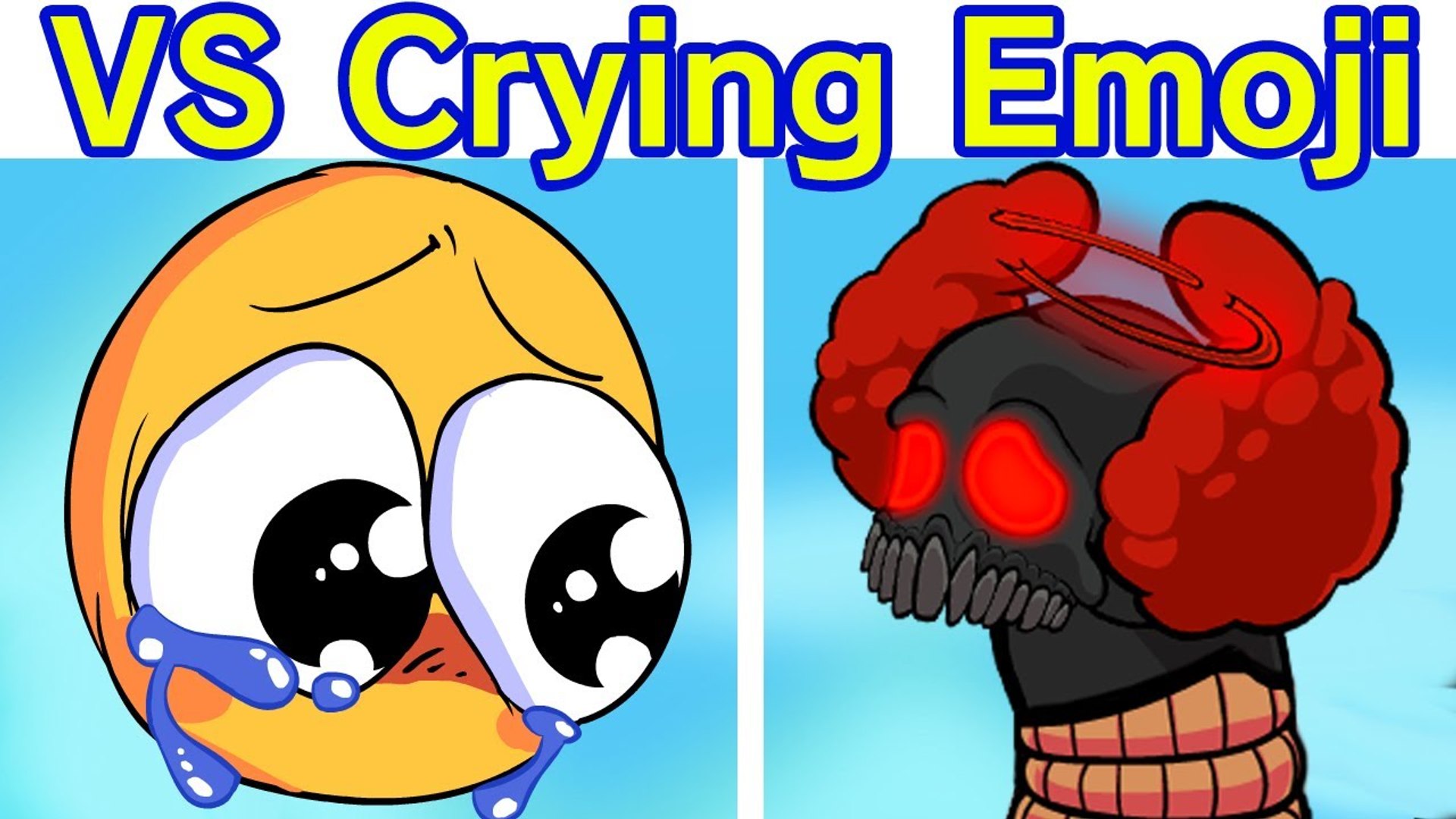 FNF: Crying Cursed Emoji over EXPURGATION - Play FNF: Crying