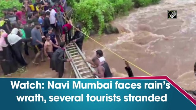 Watch: Navi Mumbai faces rain’s wrath, several tourists stranded