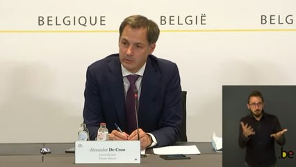 Crise des sans-papiers: la réaction d'Alexander De Croo aux menaces du PS
