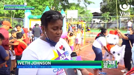 Promotoría Solidaria celebra Día de la Alegría en el Parque Luis Alfonso