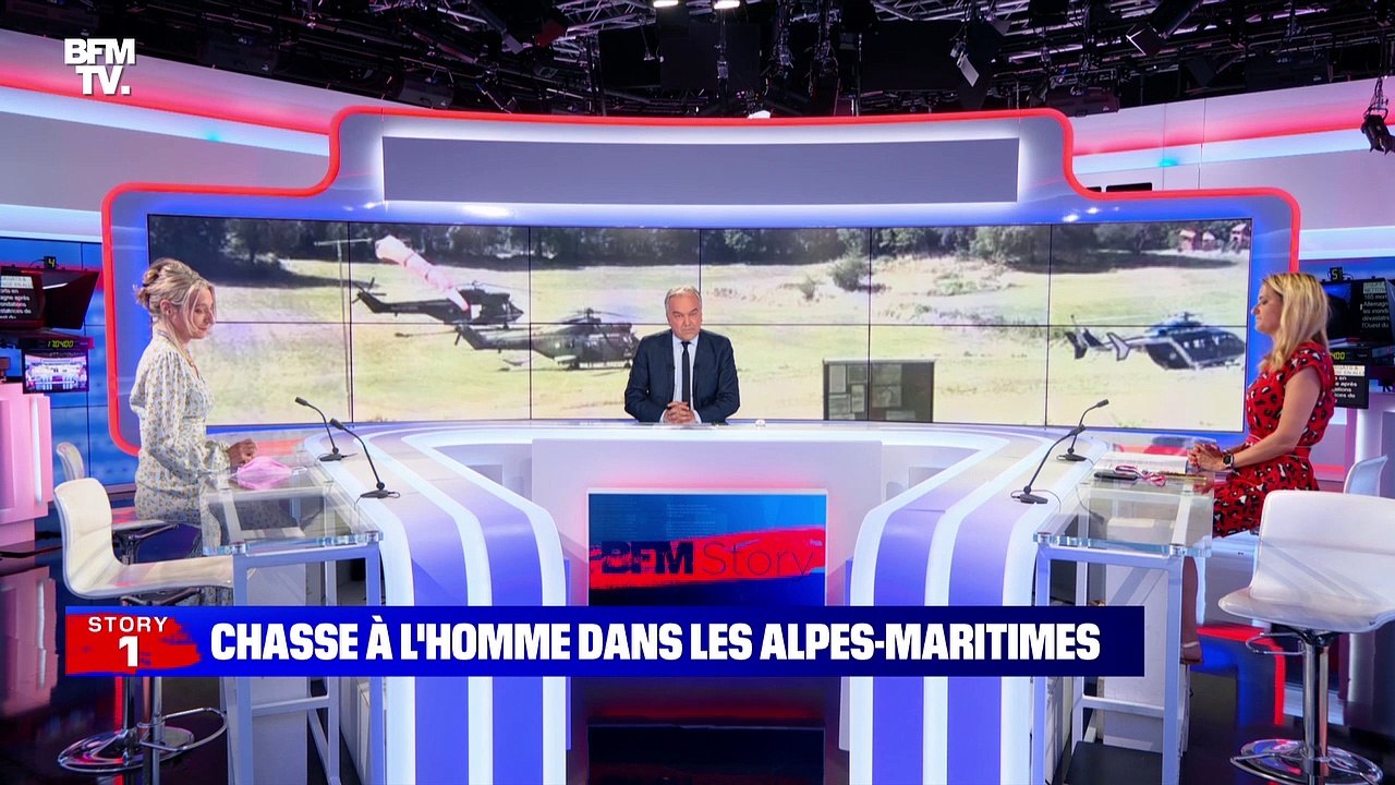 Story 1 : Chasse à l'homme dans les Alpes-Maritimes - 19/07