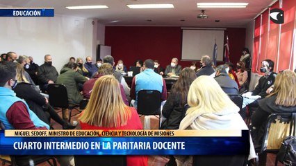 Cuarto intermedio en la paritaria docente