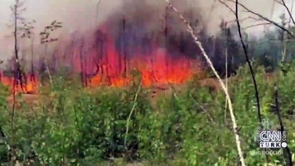 Dünyanın en soğuk yeri yanıyor