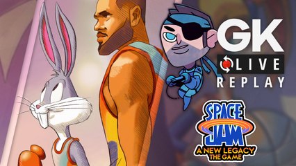 [GK Live Replay] Le Père se change en Daffy Dunck pour jouer à Space Jam : New Legacy - The Game