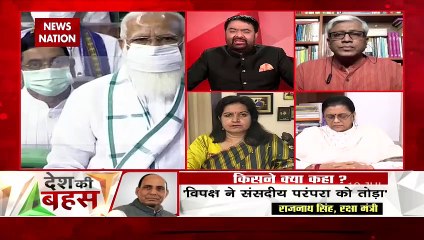 Desh Ki Bahas:  PM was not even given a chance to speak at Parliament