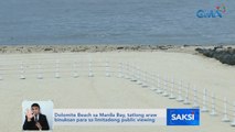 Dolomite Beach sa Manila Bay, 3 araw binuksan para sa limitadong public viewing | Saksi
