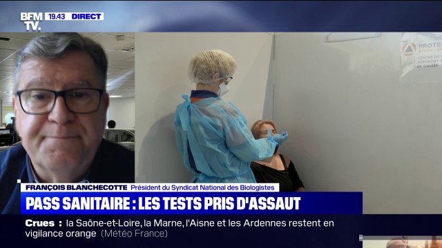 Coronavirus: pour François Blanchecotte, président du Syndicat national des biologistes, la vague est devant nous