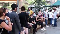 Los iraníes cruzan la frontera para vacunarse en Armenia