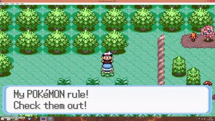 pokemon ruby part 4 firts evolution and first gym