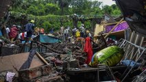 At least 30 dead after heavy rain triggers landslides in Mumbai