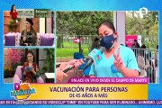 Así avanza vacunación en horario extendido en el Campo de Marte