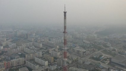 Thick smoke blankets Russian city as wildfires rage amid heat wave