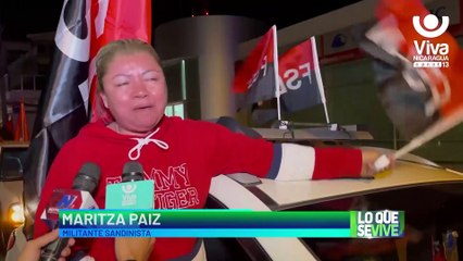 Matagalpa derrocha amor revolucionario desde primeras horas del Aniversario de la Revolución
