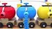Learn Colors with Preschool Toy Train and Color Balls - Shapes & Colors Collection for Children