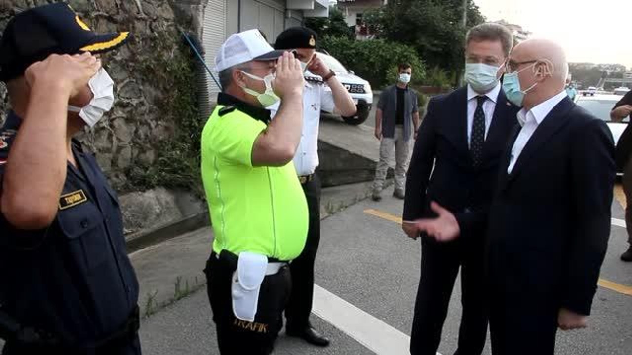 İçişleri Bakan Yardımcısı Erdil, trafik denetimine katıldı