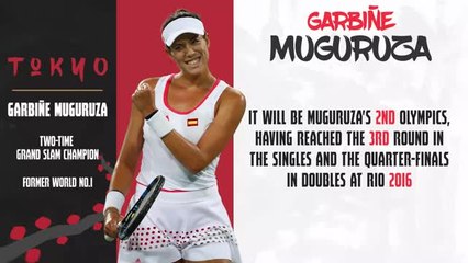 Stars of Tokyo 2020 - Garbine Muguruza