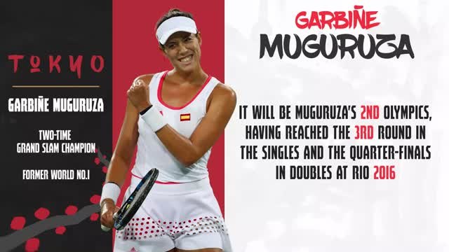 Stars of Tokyo 2020 - Garbine Muguruza