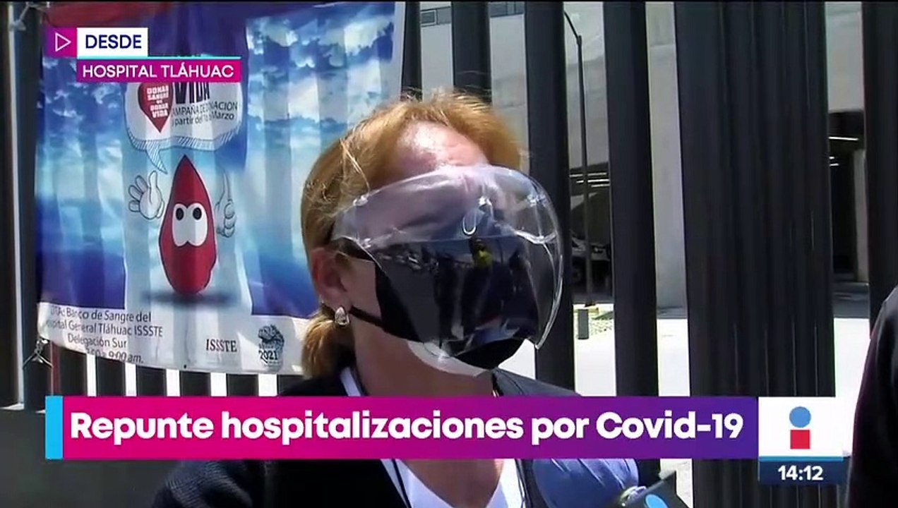 Hospital Tláhuac reporta repunte de hospitalizaciones por Covid-19