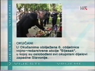 HRT 2 - špica, vijesti, vrijeme 2001.