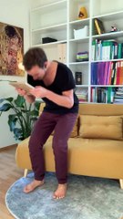 Modern Mime Struggles to Read Book