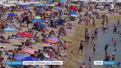 Covid-19 : des contrôles renforcés aux frontières pour les non-vaccinés