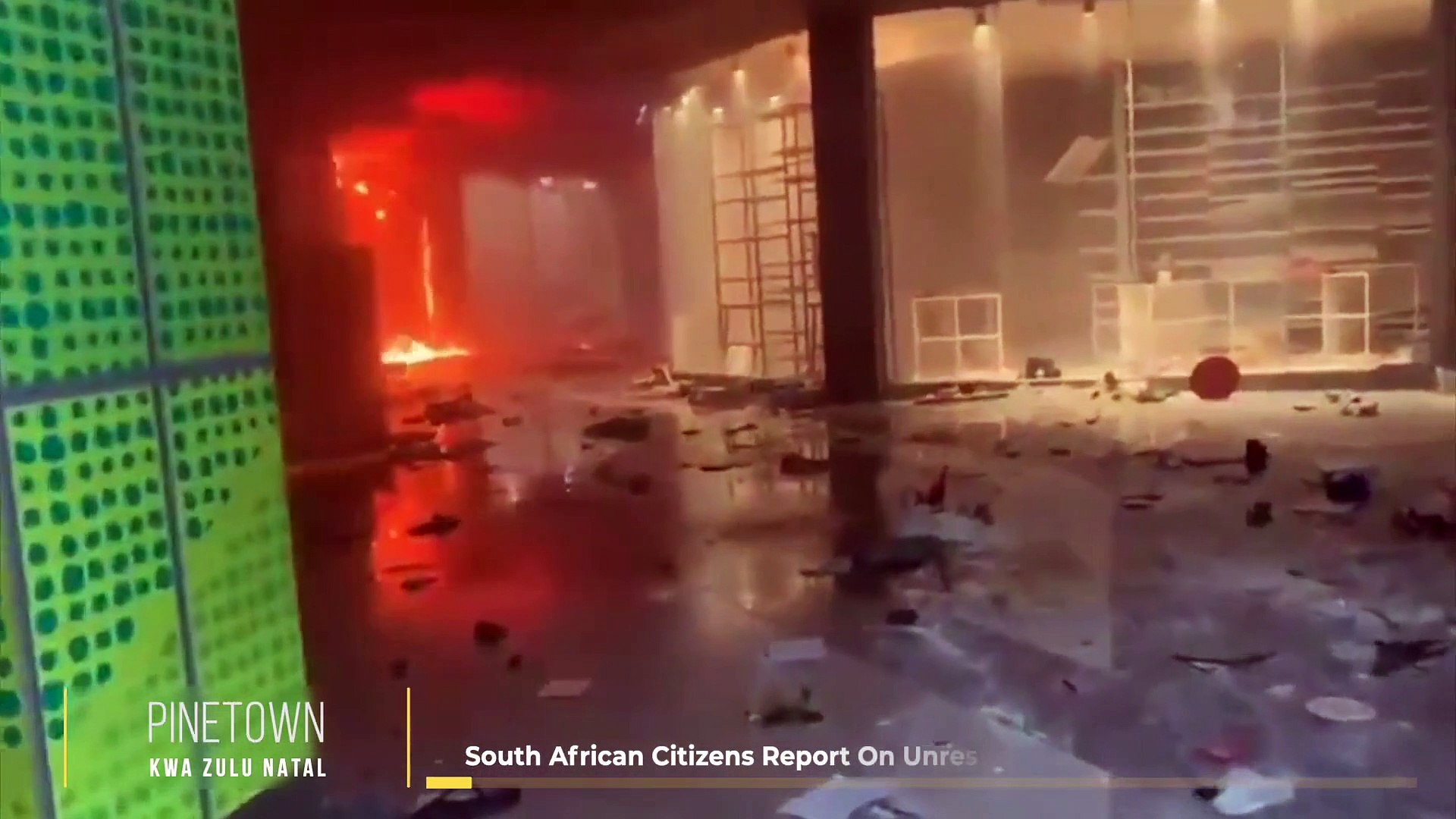 ⁣South African Citizens Report On Unrest _ News South Africa